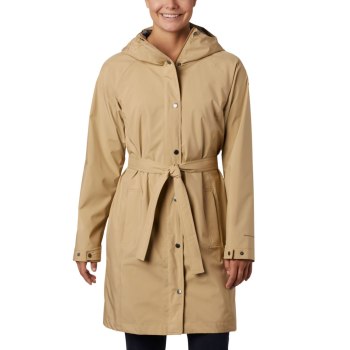 Columbia Here And There Long Trench, Chamarras Marrom Para Mujer | 714920-RZQ